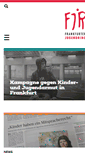 Mobile Screenshot of frankfurterjugendring.de